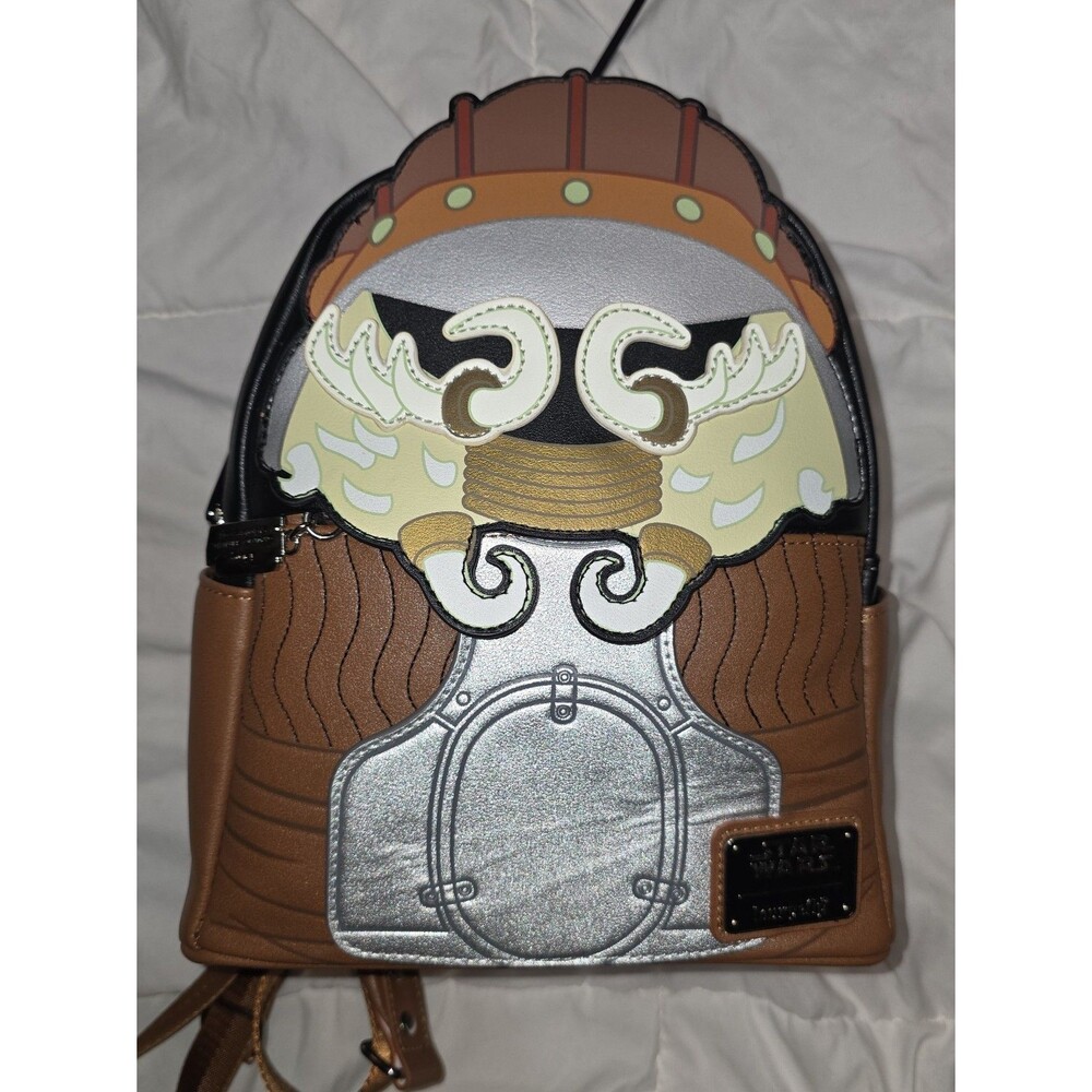 NWOT loungefly Disney star wars lando calrissian mini backpack purse bookbag!